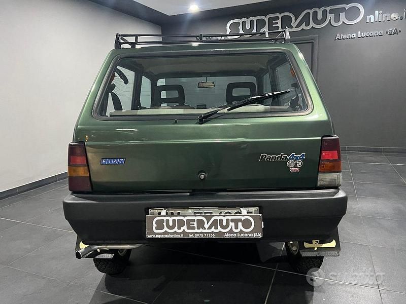 Usata Fiat Panda 4x4 50 CV (36 kW) 1989 Verde Utilitaria