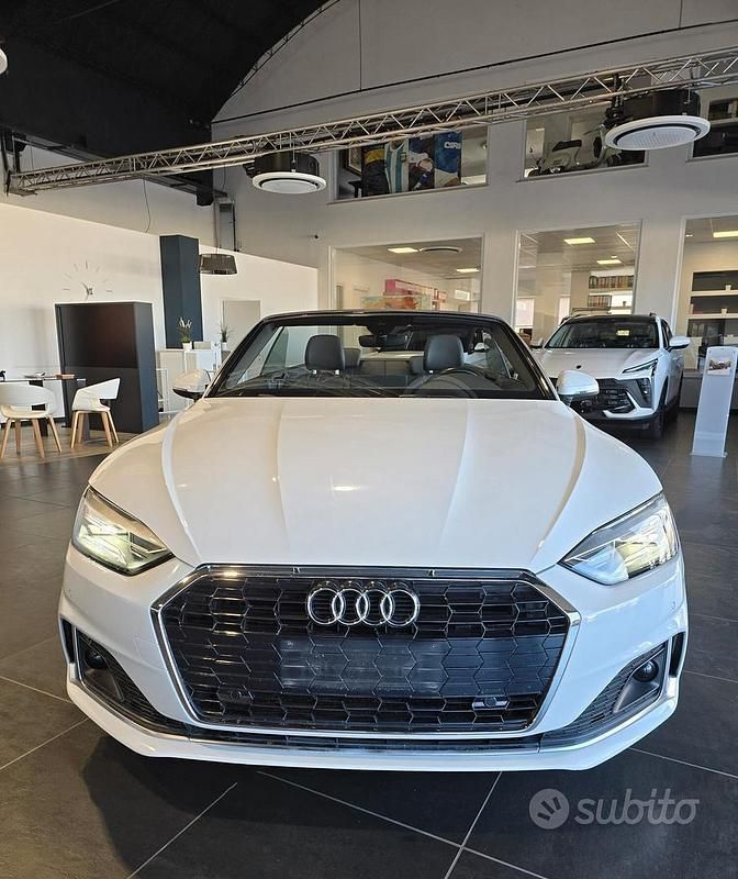 Usata Audi A5 2020 Bianco Cabrio
