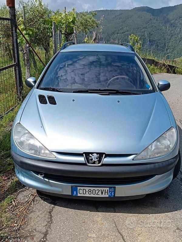 Usata Peugeot 206 75 CV (55 kW) 2003 Blu Station wagon