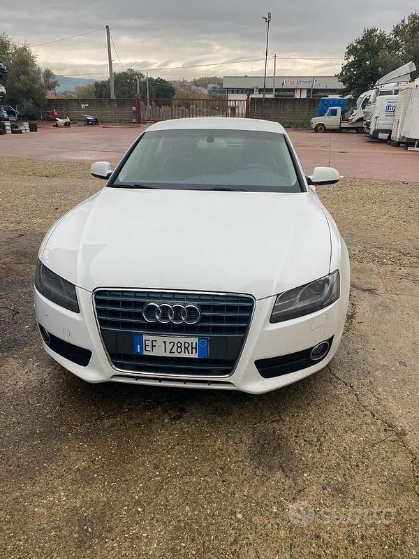 Usata Audi A5 177 CV (130 kW) 2011 Bianco Coupé