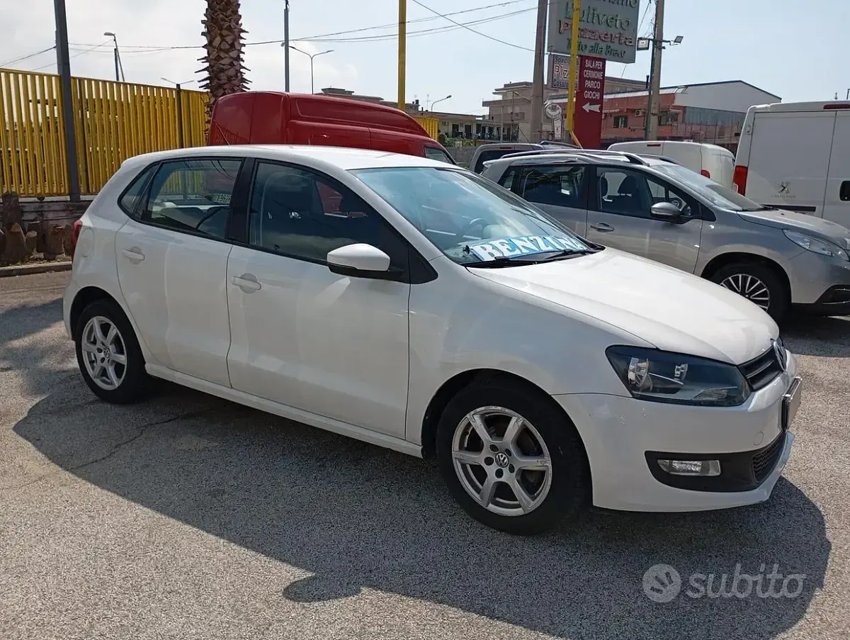 Usata VW Polo Highline 85 CV (62 kW) 2009 Bianco Utilitaria