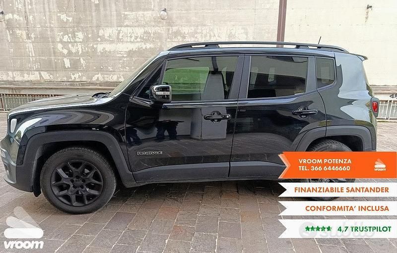 Usata Jeep Renegade Longitude 120 CV (88 kW) 2018 Nero SUV