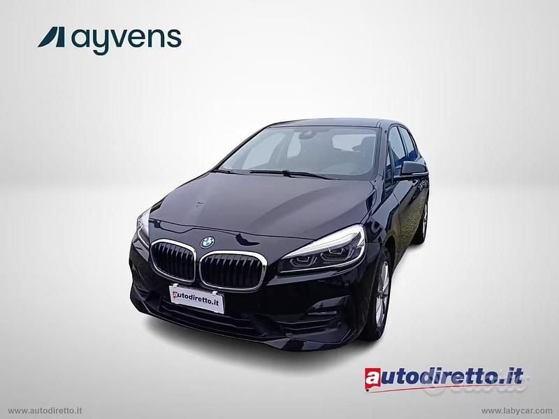 Usata BMW 220 Active Tourer 190 CV (139 kW) 2020 Nero Monovolume