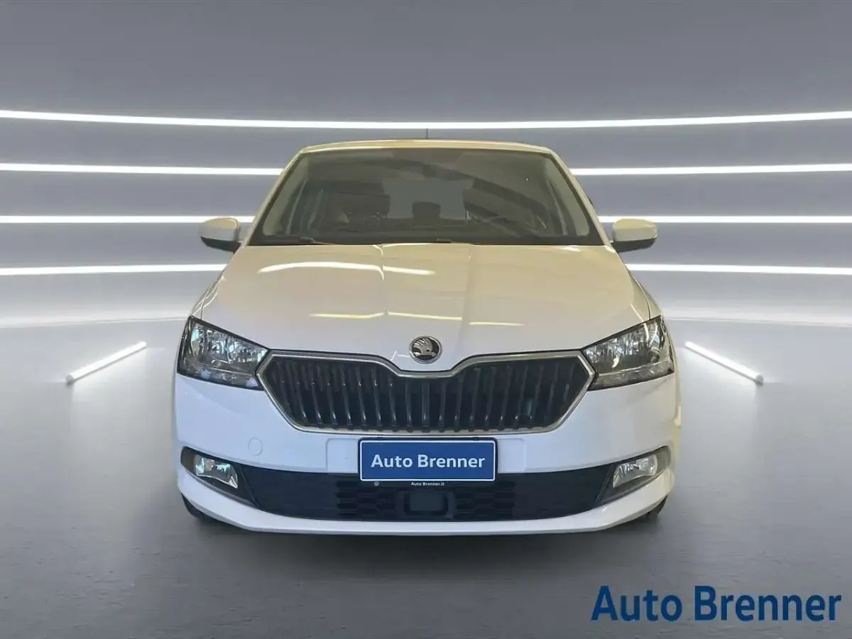 Usata Skoda Fabia Ambition 75 CV (55 kW) 2021 Bianco magnolia Berlina