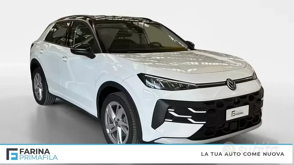 Nuova VW T-Roc 115 CV (84 kW) 2026 Bianco SUV