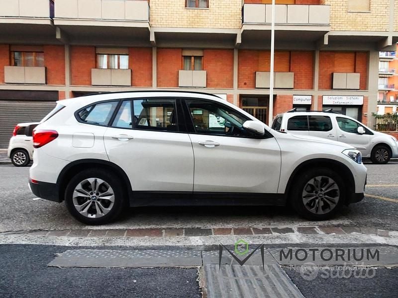 Usata BMW X1 Advantage 125 CV (91 kW) 2021 Bianco SUV