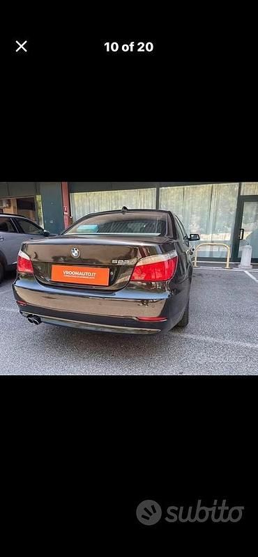 Usata BMW 523 M Sport 2009 Nero Berlina