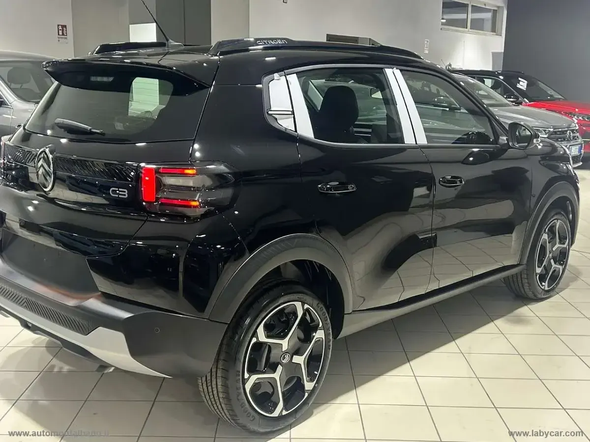 Nuova Citroën C3 PureTech 101 CV (74 kW) 2026 Nero SUV