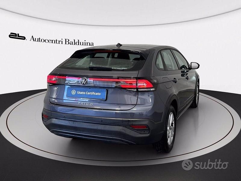 Usata VW Taigo Life 116 CV (85 kW) 2024 Smoky grey metalizzato SUV