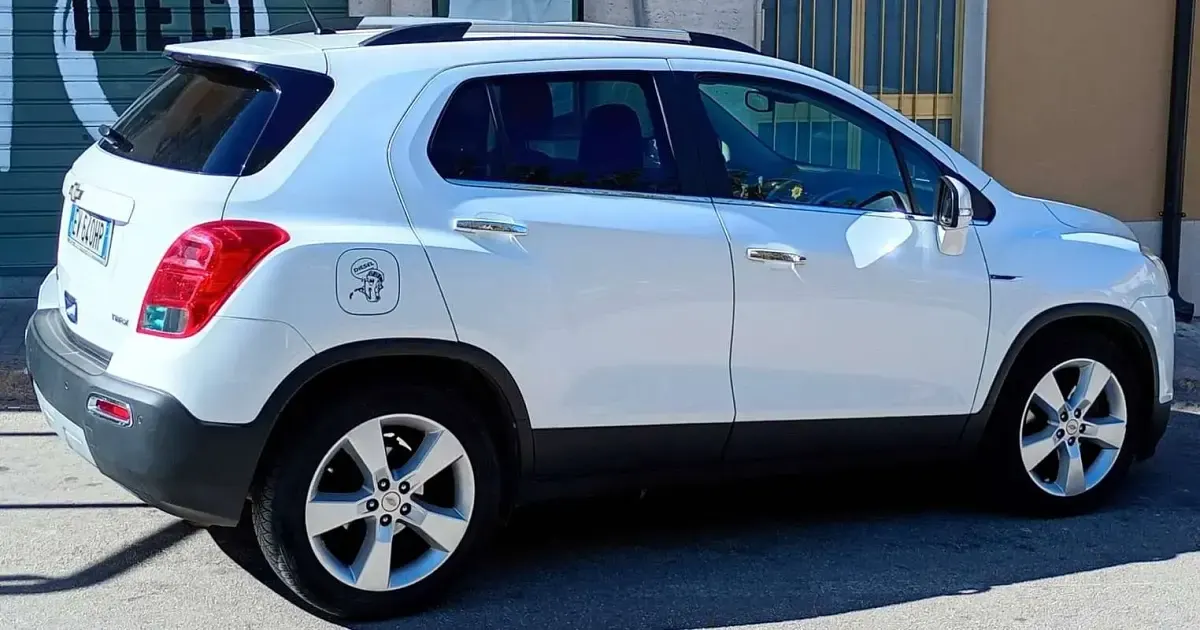 Usata Chevrolet Trax LT 131 CV (96 kW) 2014 Bianco SUV