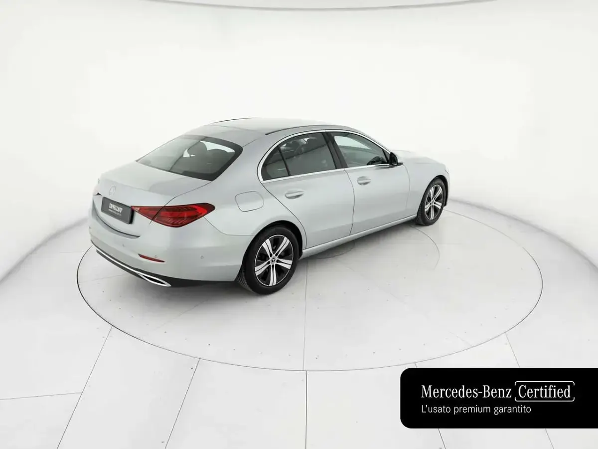 Usata Mercedes C200 Advanced 163 CV (119 kW) 2025 Argento hightech Berlina