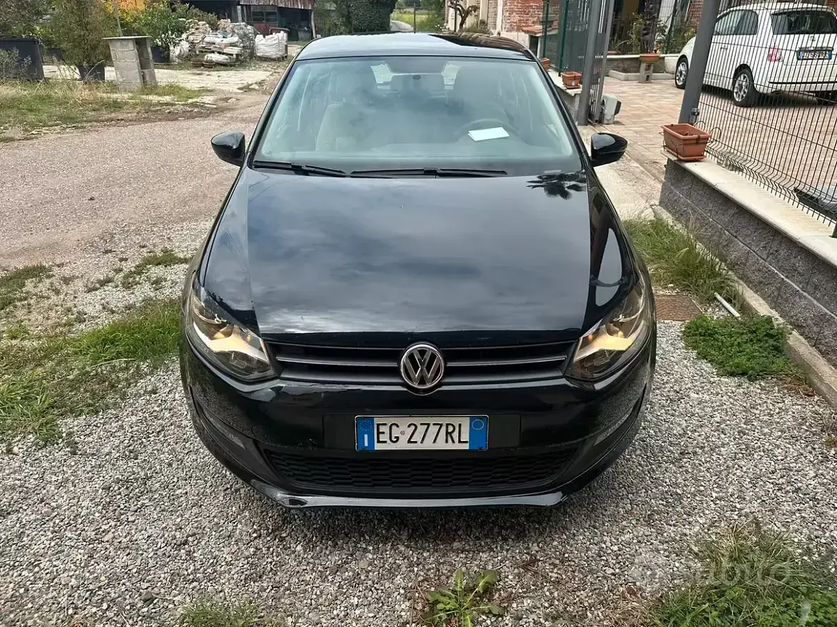 Usata VW Polo 85 CV (62 kW) 2011 Nero Utilitaria