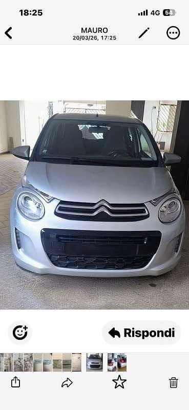Usata Citroën C1 Shine 69 CV (50 kW) 2017 Argento Utilitaria
