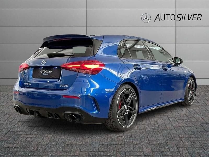 Usata Mercedes A35 AMG Advanced Plus 306 CV (225 kW) 2023 Blu / metallizzato Berlina