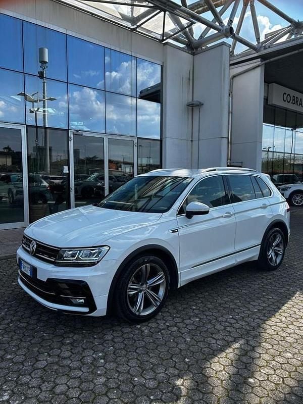 Usata VW Tiguan Sport 116 CV (85 kW) 2019 Bianco SUV