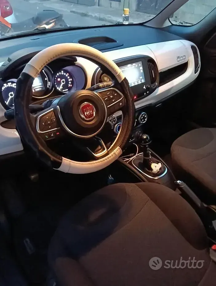Usata Fiat 500L 95 CV (69 kW) 2019 Bianco Monovolume