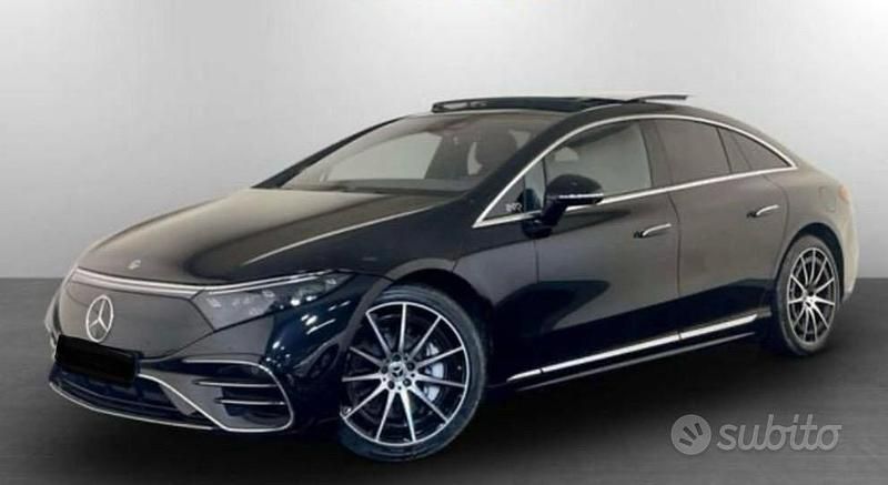 Usata Mercedes EQS580 AMG 385 kW (524 CV) 2022 Nero Berlina