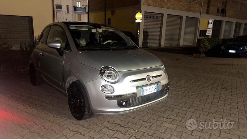 Begagnad Fiat 500C Sport 75 HK (55 kW) 2008 Grå Cab