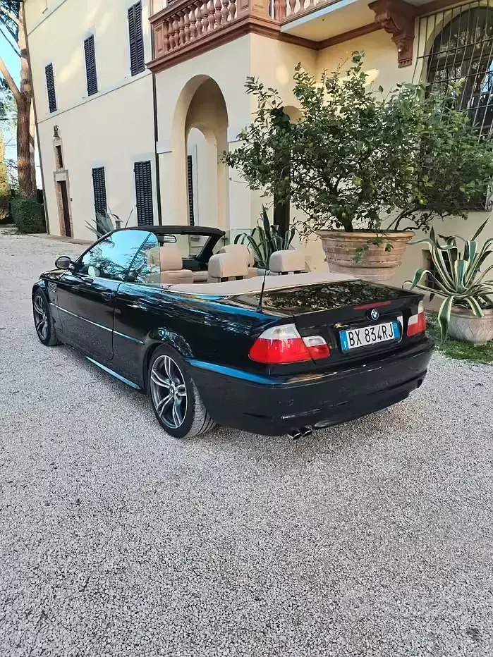 Usata BMW 320 Cabriolet M Sport 170 CV (125 kW) 2001 Nero Cabrio