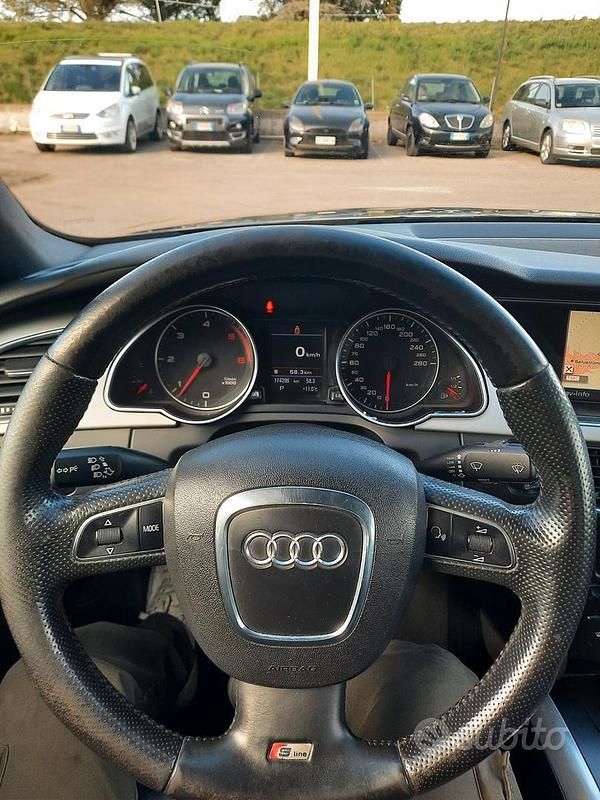 Usata Audi A5 239 CV (175 kW) 2009 Nero Coupé