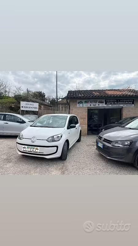 Usata VW up! 68 CV (50 kW) 2015 Bianco Utilitaria