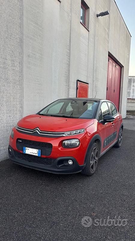 Usata Citroën C3 82 CV (60 kW) 2017 Rosso Berlina