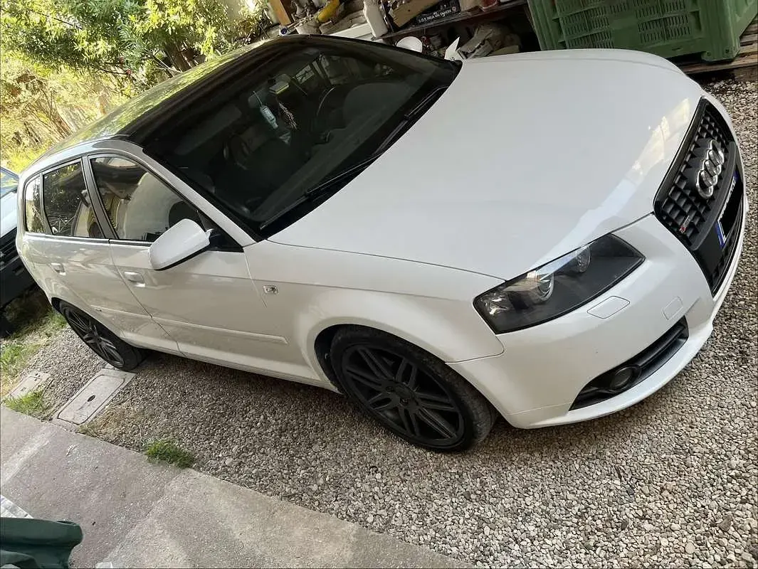 Usata Audi A3 Sport 140 CV (102 kW) 2008 Bianco Utilitaria