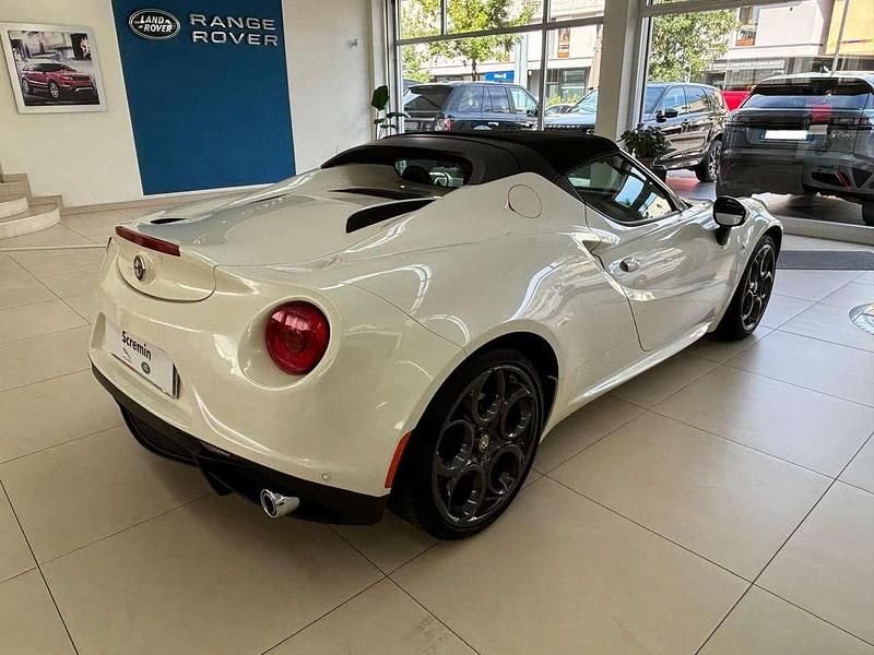 Usata Alfa Romeo 4C Spider 241 CV (177 kW) 2019 Bianco trofeo Cabrio