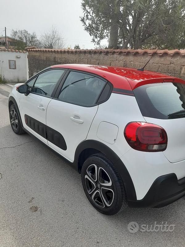Usata Citroën C3 82 CV (60 kW) 2020 Bianco Utilitaria