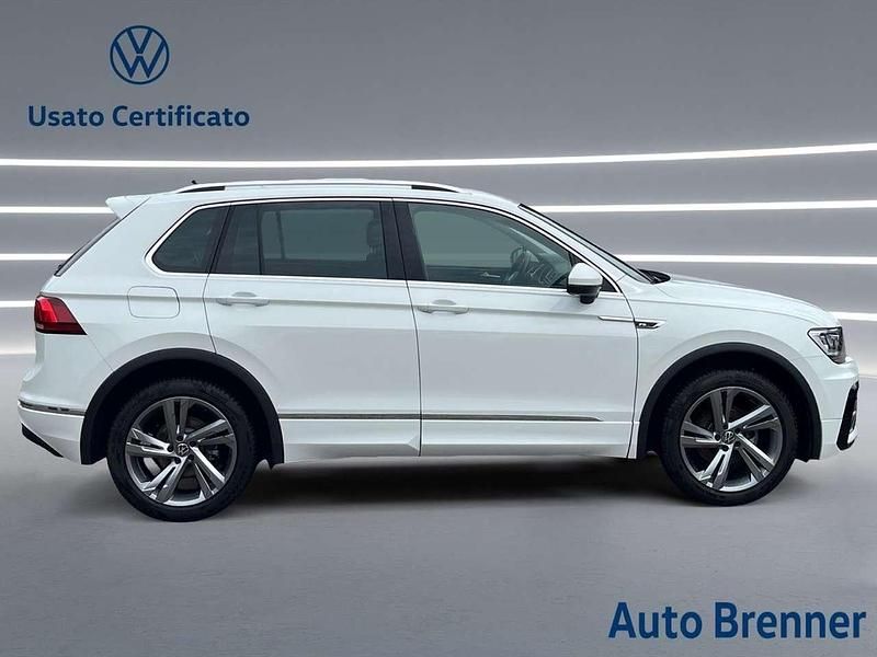 Usata VW Tiguan Sportline 150 CV (110 kW) 2020 Bianco SUV