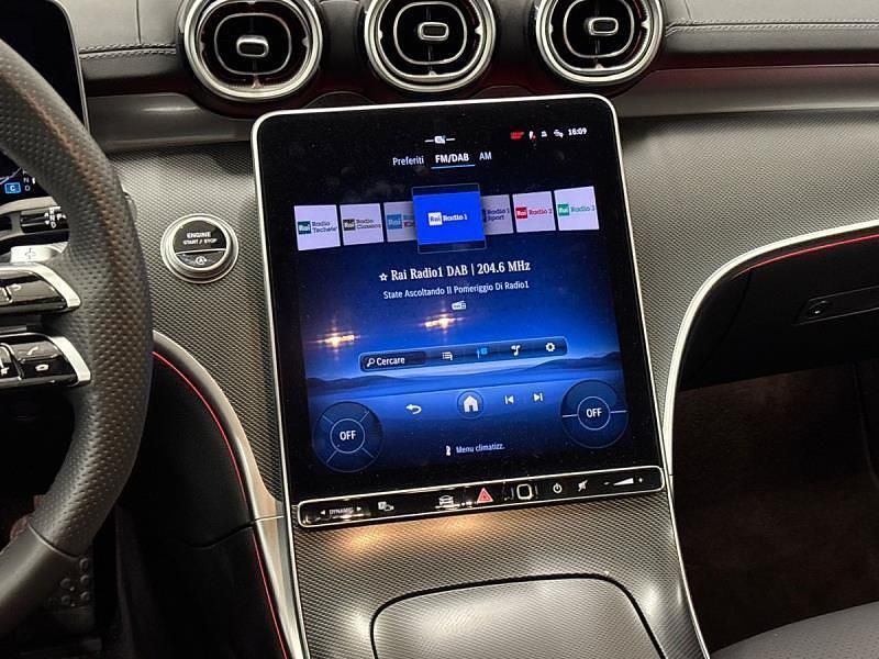 Usata Mercedes C200 Advanced Plus 163 CV (119 kW) 2025 Bianco Berlina