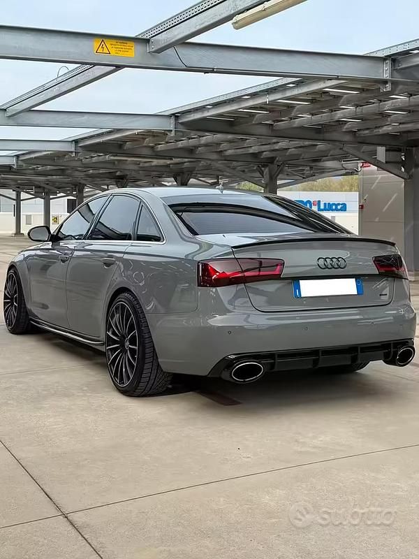 Usata Audi A6 190 CV (139 kW) 2014 Grigio Berlina
