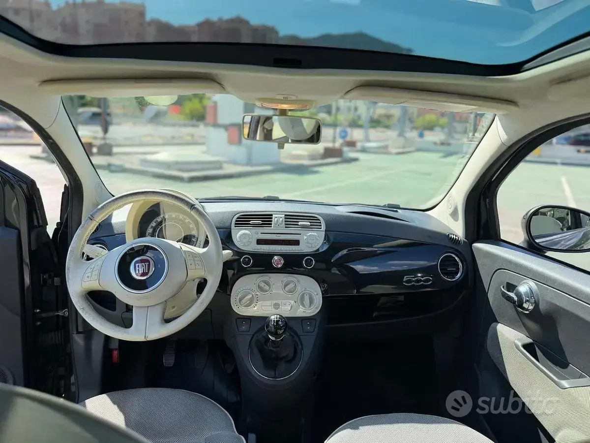 Usata Fiat 500 69 CV (50 kW) 2014 Nero Berlina