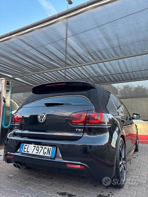 Usata VW Golf VII 122 CV (89 kW) 2012 Nero Berlina