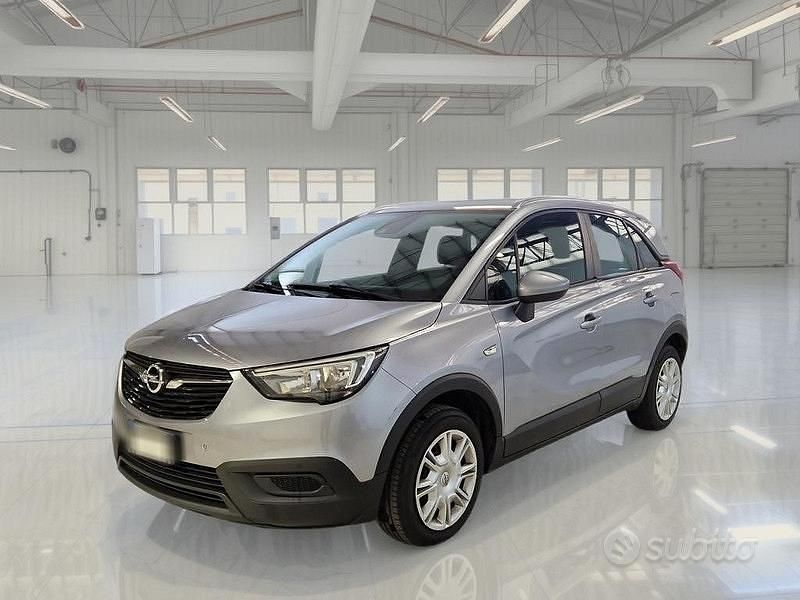 Usata Opel Crossland X 102 CV (75 kW) 2020 Grigio SUV