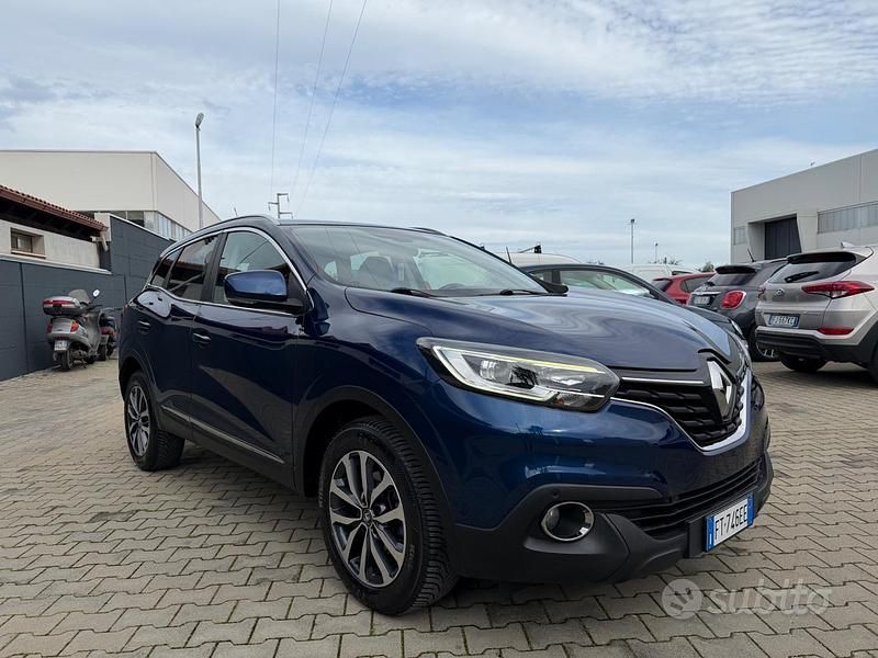 Usata Renault Kadjar 110 CV (80 kW) 2018 Blu SUV