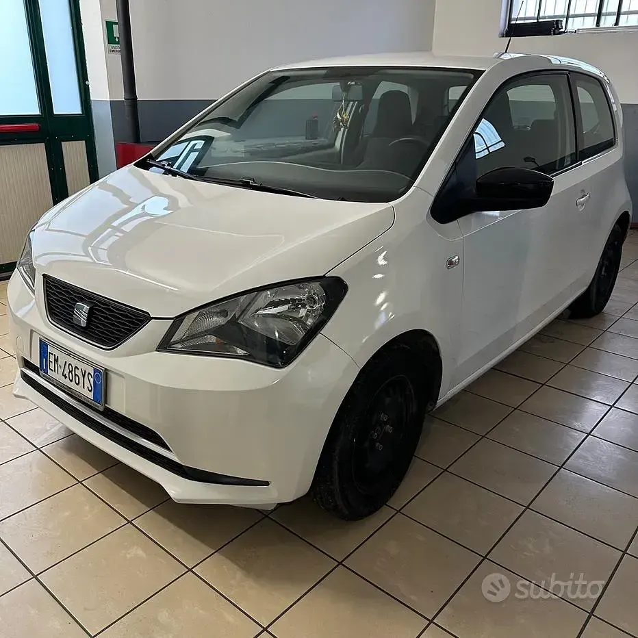 Usata Seat Mii Style 60 CV (44 kW) 2012 Bianco Utilitaria