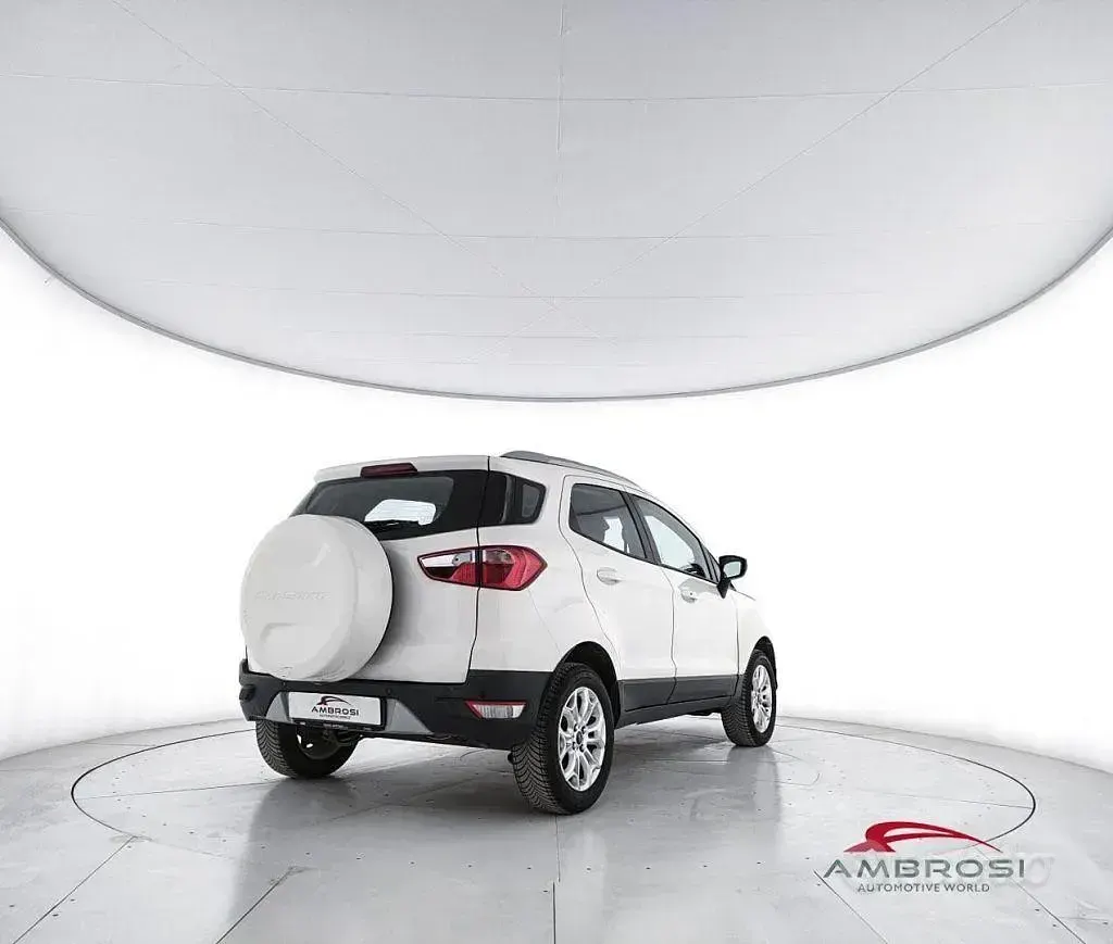 Usata Ford Ecosport Titanium 90 CV (66 kW) 2015 Bianco SUV