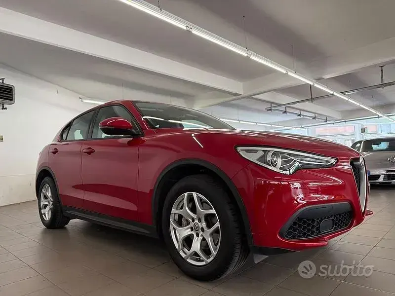 Usata Alfa Romeo Stelvio 190 CV (139 kW) 2021 Rosso SUV