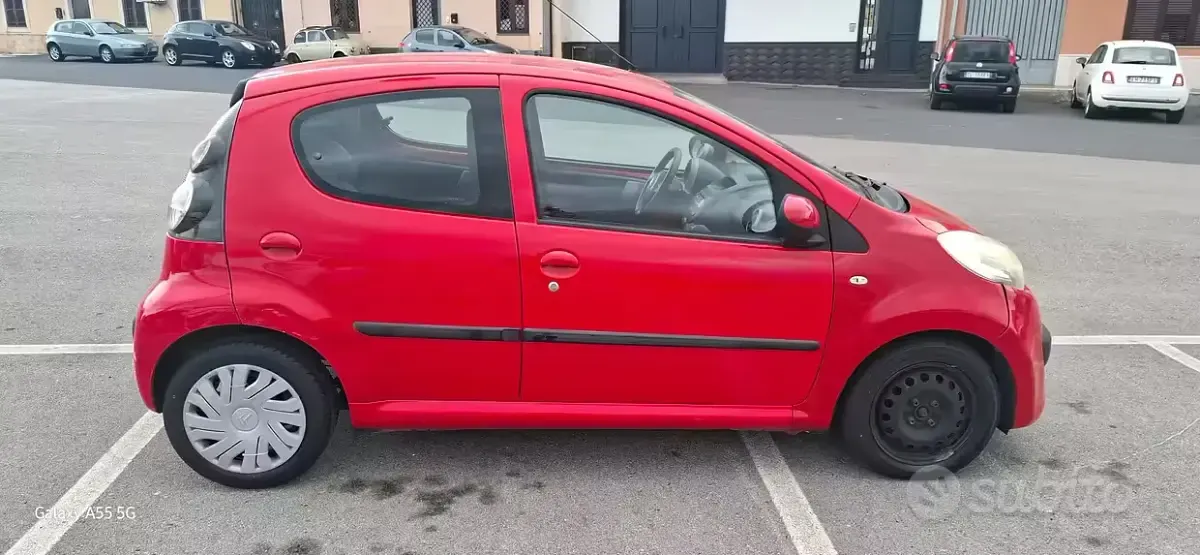 Gebraucht Citroën C1 54 PS (39 kW) 2007 Rot Kleinwagen
