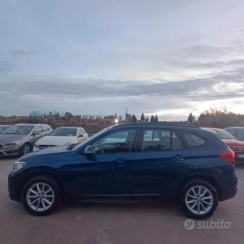 Usata BMW X1 Efficient Dynamics 150 CV (110 kW) 2018 Blu SUV