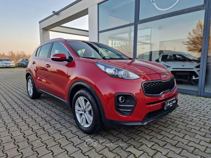 Usata Kia Sportage 116 CV (85 kW) 2017 Rosso SUV