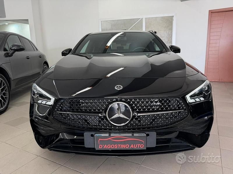 Usata Mercedes CLA200 AMG Line Premium 150 CV (110 kW) 2024 Nero Berlina