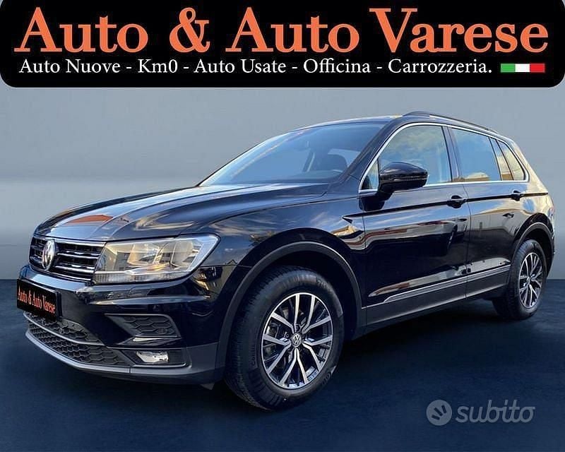Usata VW Tiguan Comfortline 150 CV (110 kW) 2019 Nero SUV
