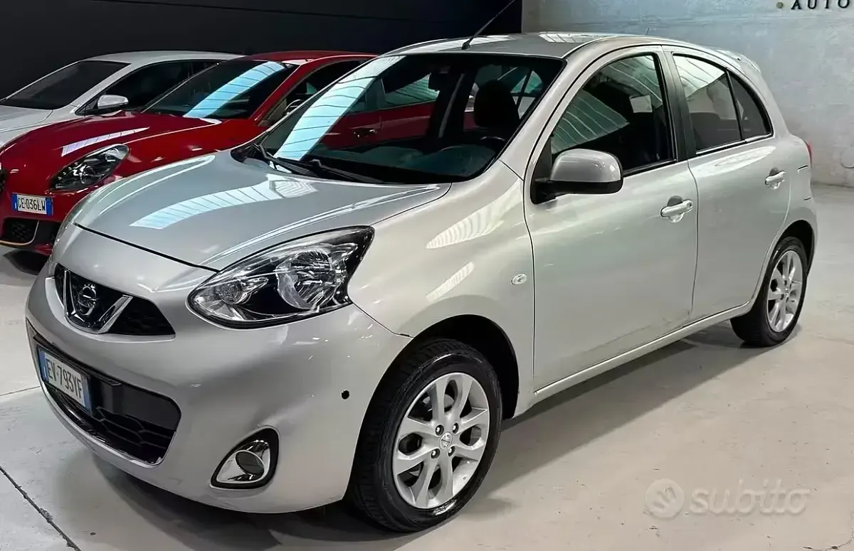 Usata Nissan Micra 80 CV (58 kW) 2014 Grigio Utilitaria