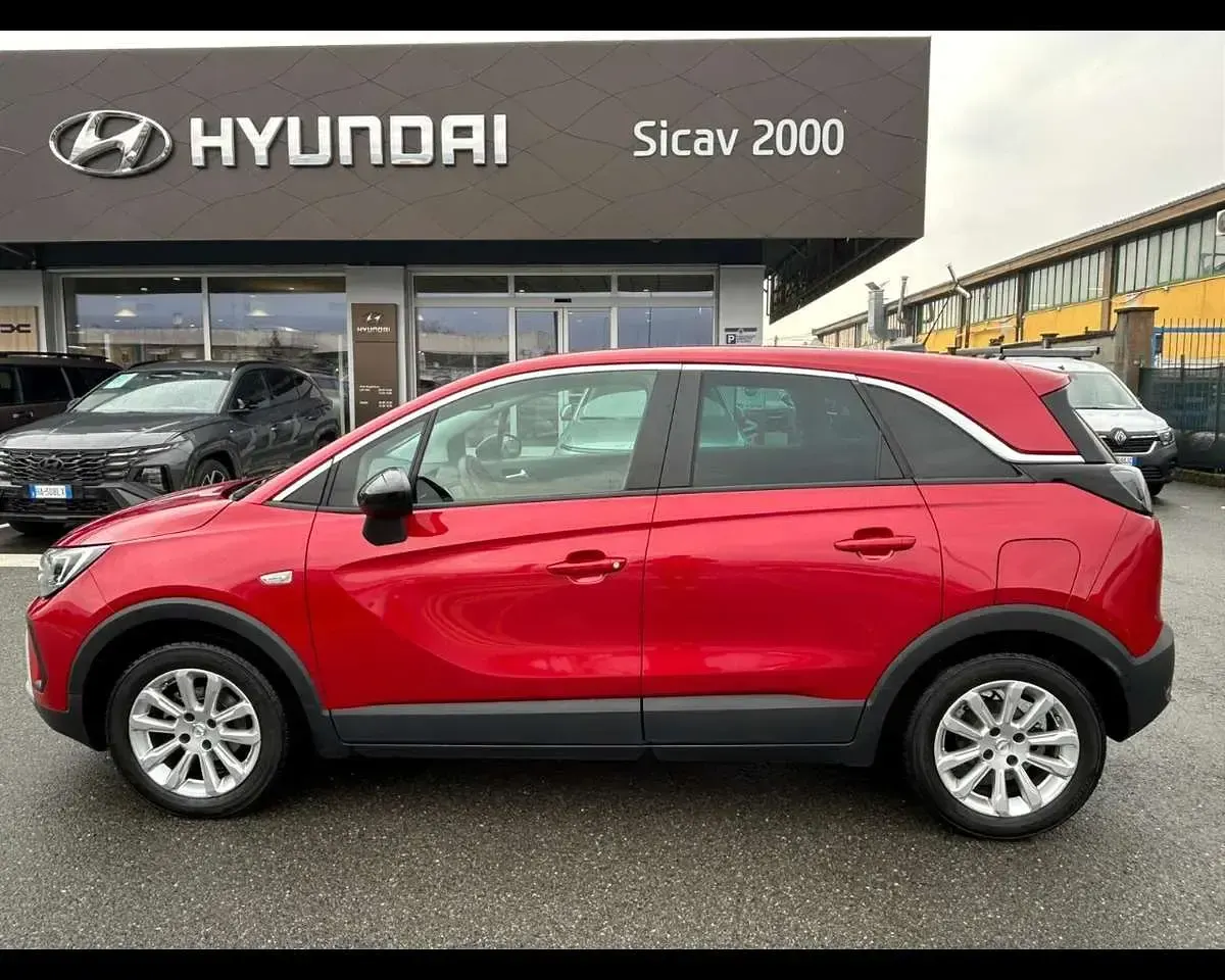 Usata Opel Crossland Elegance 83 CV (61 kW) 2021 Rosso SUV