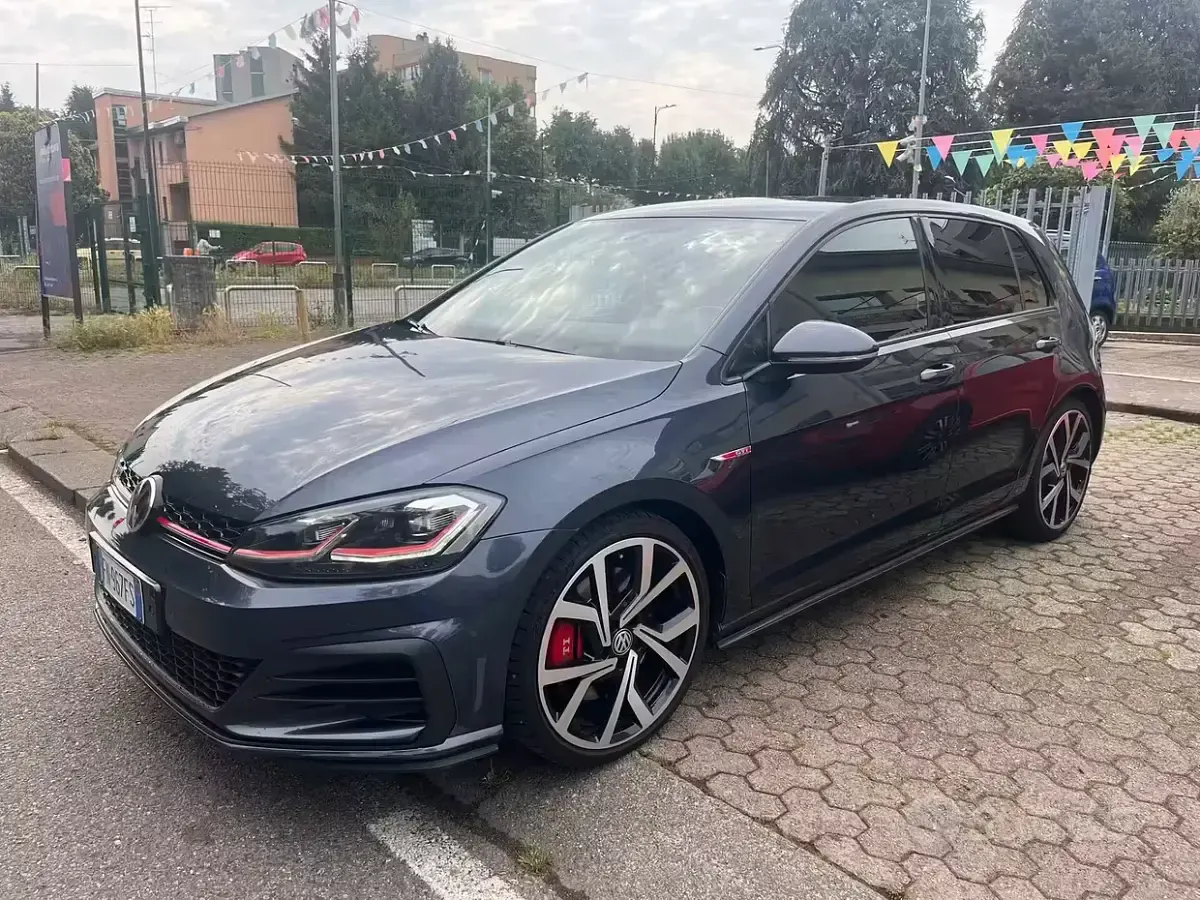 Usata VW Golf VII GTI 245 CV (180 kW) 2018 Grigio Berlina