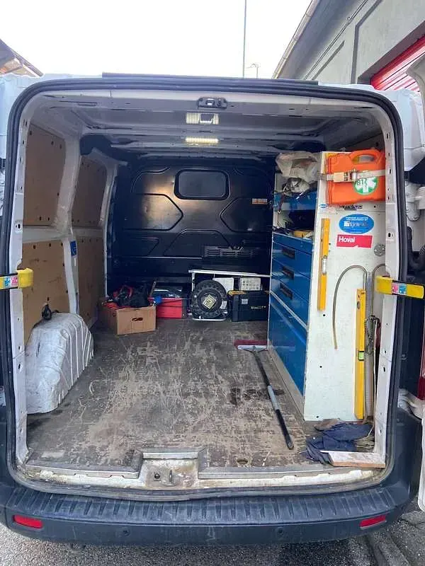Usata Ford Transit Custom 125 CV (91 kW) 2015 Bianco Furgone