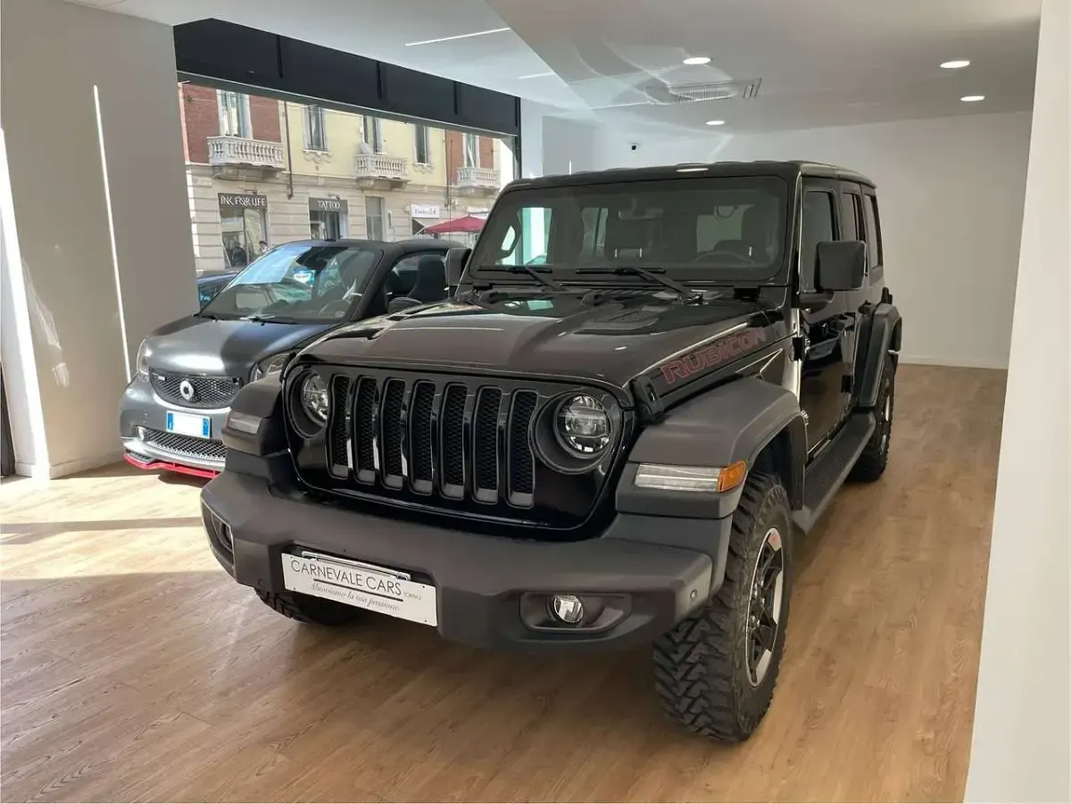 Usata Jeep Wrangler Unlimited Rubicon 200 CV (147 kW) 2020 Nero SUV