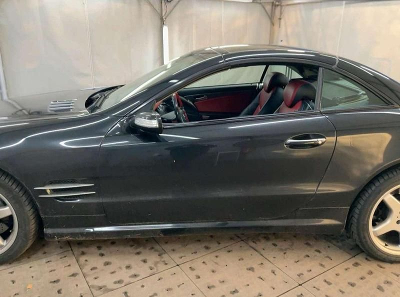 Usata Mercedes SL500 AMG 306 CV (225 kW) 2005 Nero Cabrio
